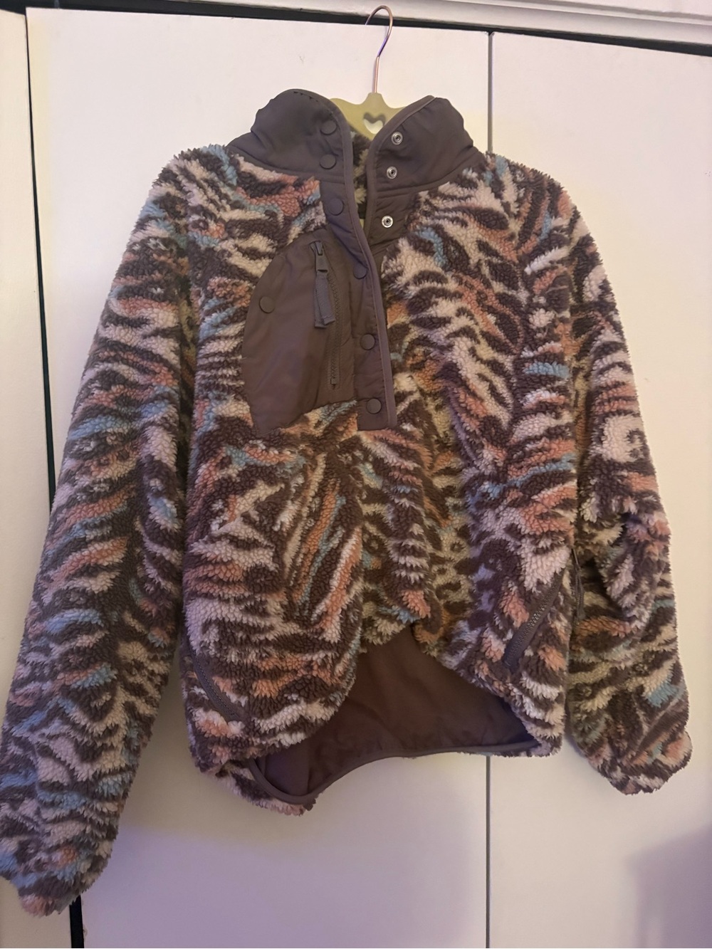 free people movement hit the slopes fleece pullover jacket